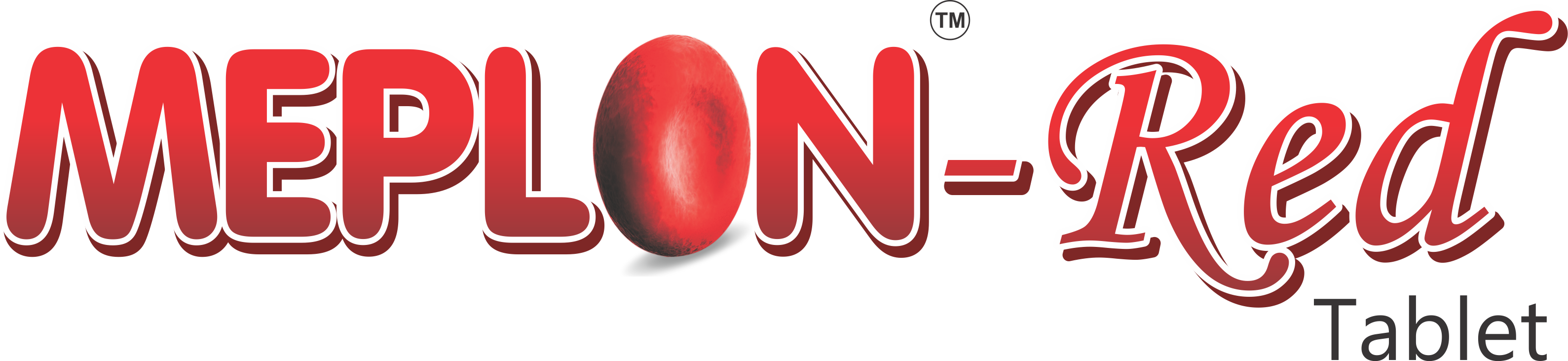 Meplon Red Tablet Logo